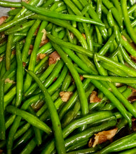Load image into Gallery viewer, Smothered Green Beans with Smoked Bacon
