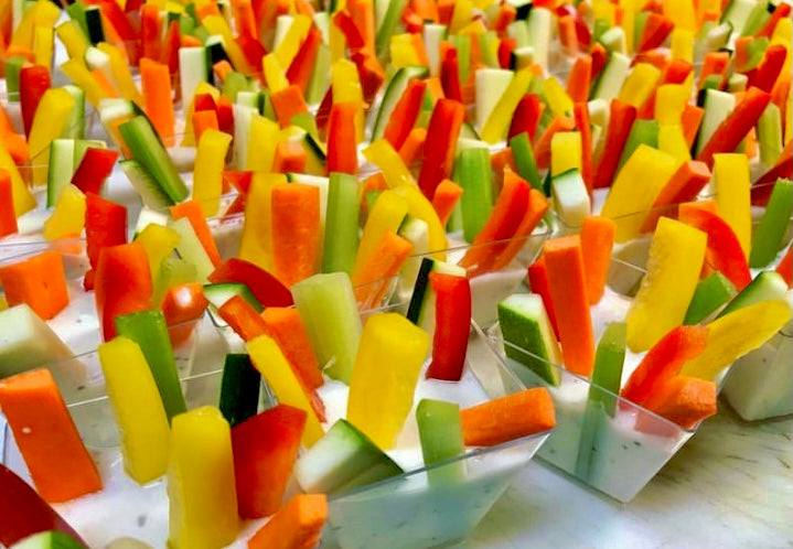 Veggie Cup Appetizers