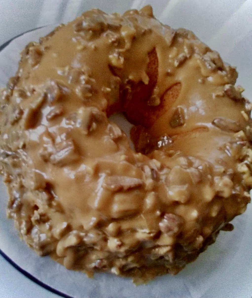 Praline Pecan Candy Pound Cake